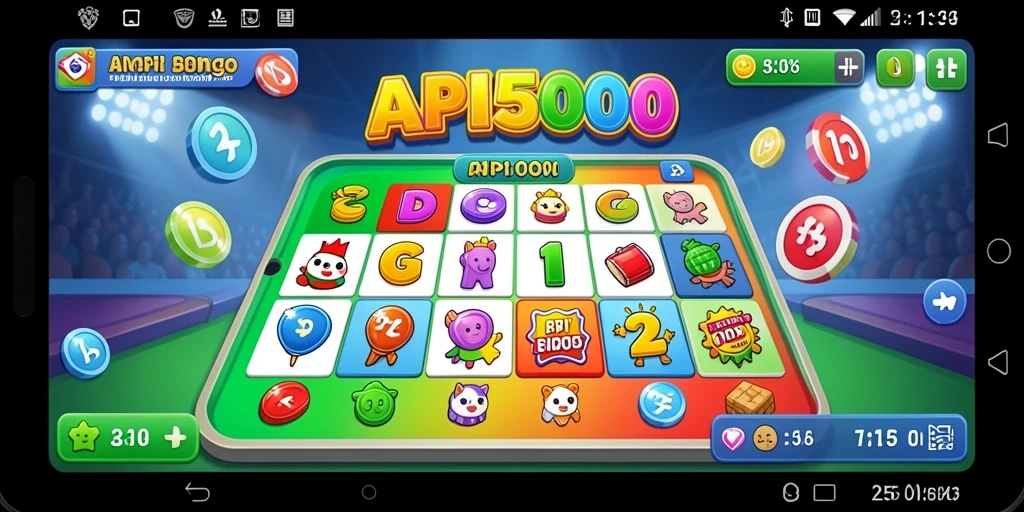 Tampilan menarik dari gameplay Bingo di API5000.