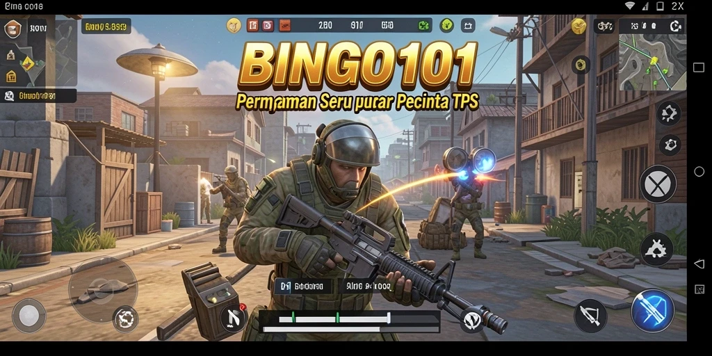 Screenshot gameplay BINGO101 dengan aksi seru dan grafis menarik.
