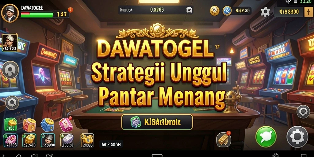 Tampilan gameplay seru DAWATOGEL dengan strategi yang menegangkan.