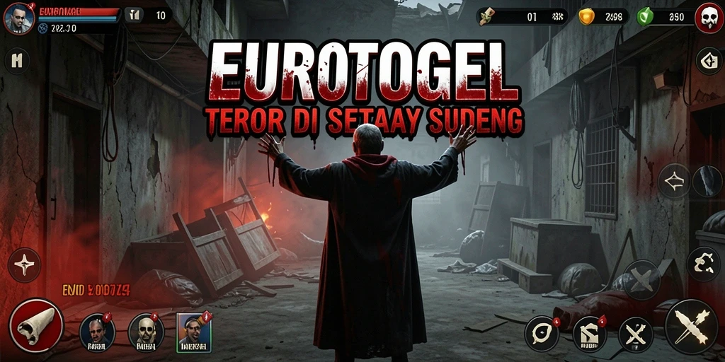 Tangkapan layar menampilkan momen ketegangan dalam gameplay horor.
