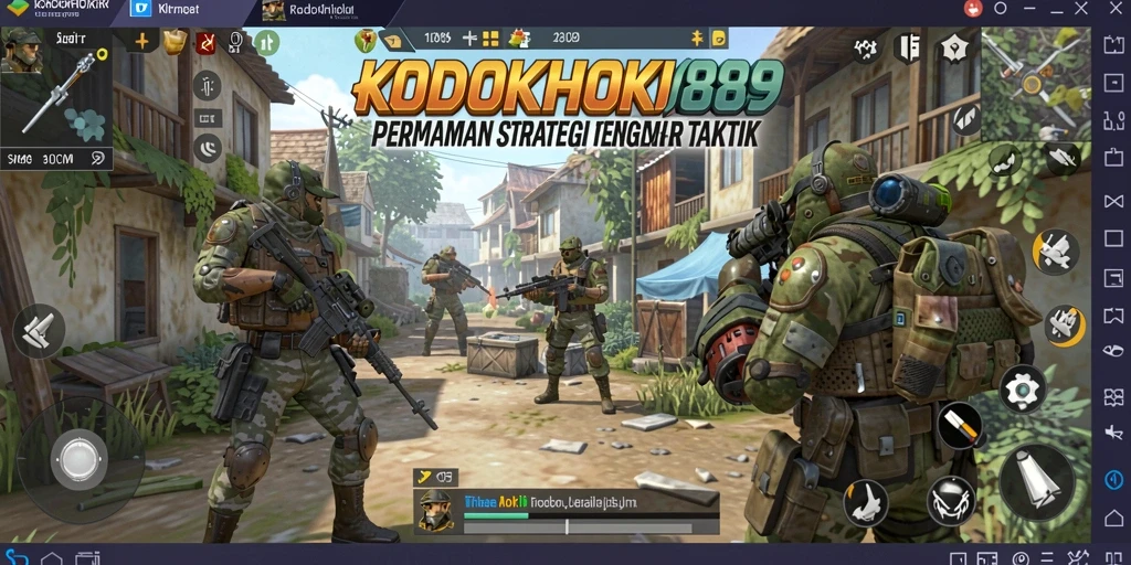 Screenshot KODOKHOKI889 menampilkan aksi strategi yang mendebarkan.