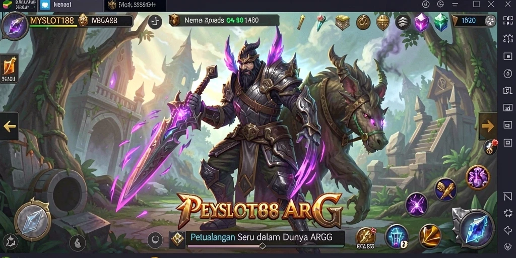 Tangkap momen epic dalam gameplay ARPG MYSLOT188 yang menegangkan.