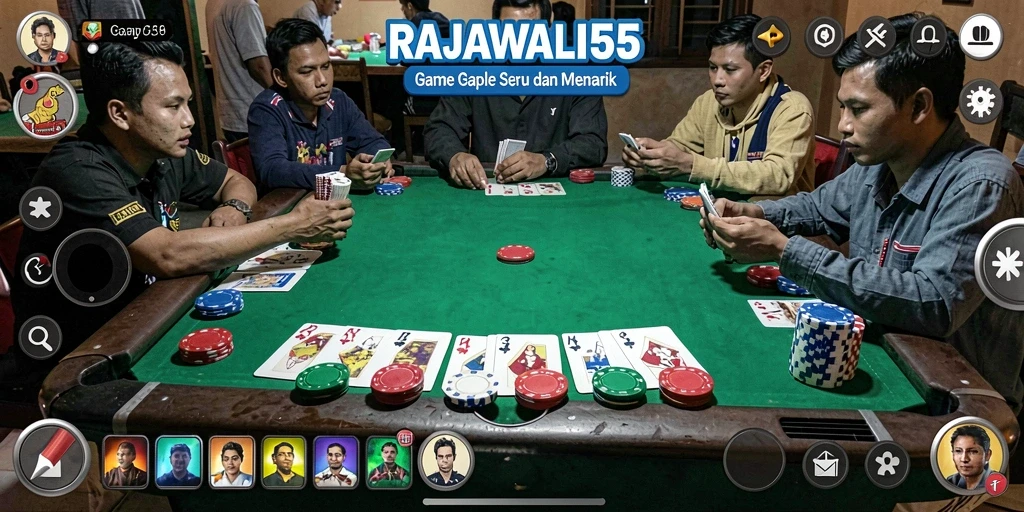 Tampilan gameplay RAJAWALI55 yang menarik dan seru.